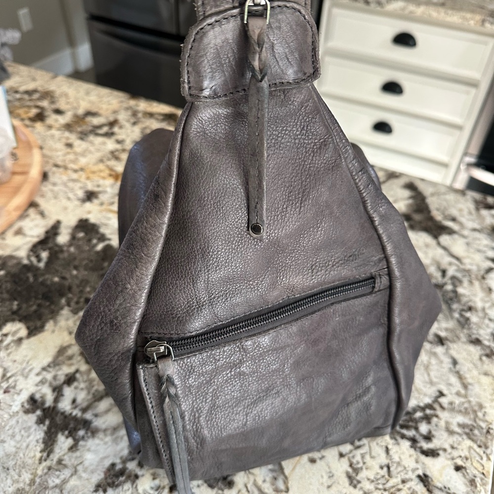 Genuine Leather Concealed Carry Women's Backpack